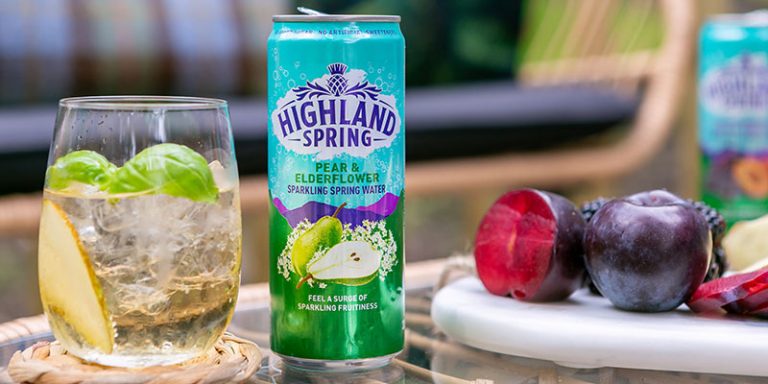 Highland Spring sparkling water