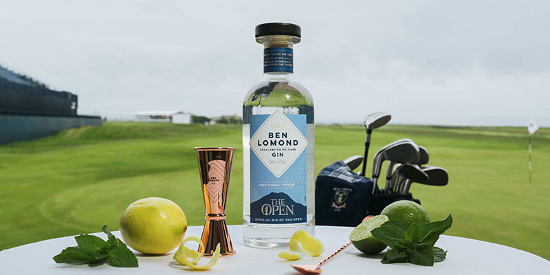 You are currently viewing Ben Lomond Gin releases limited edition to mark The Open