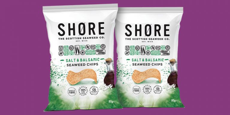 Shore Salt & Balsamic seaweed crisps