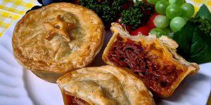 Read more about the article Butcher cries when pie takes prize